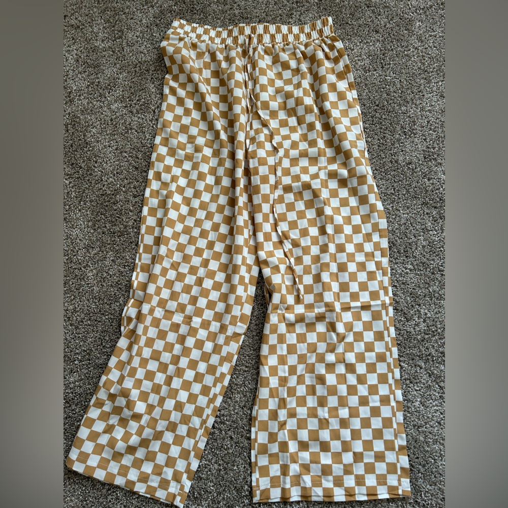 Checkered Pants
